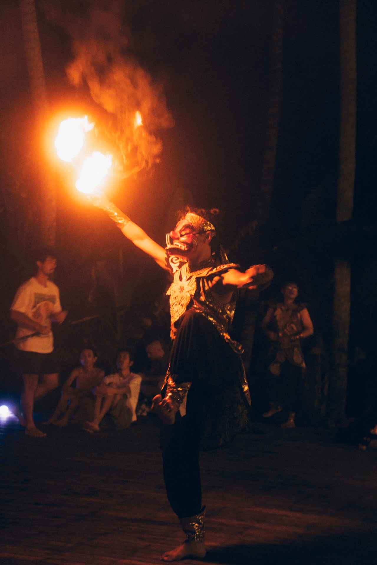 Exotic Fire Dance