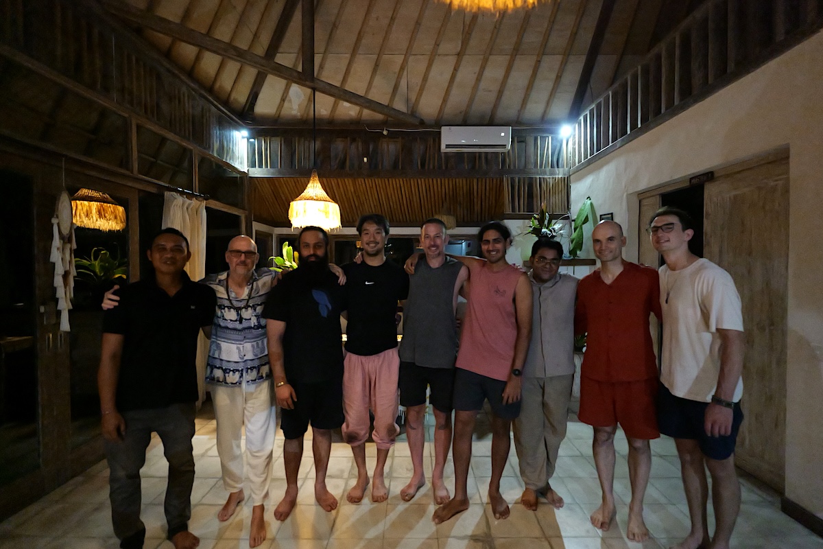 The brotherhood gathered together on the final night