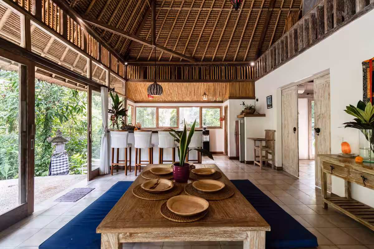 Villa living space