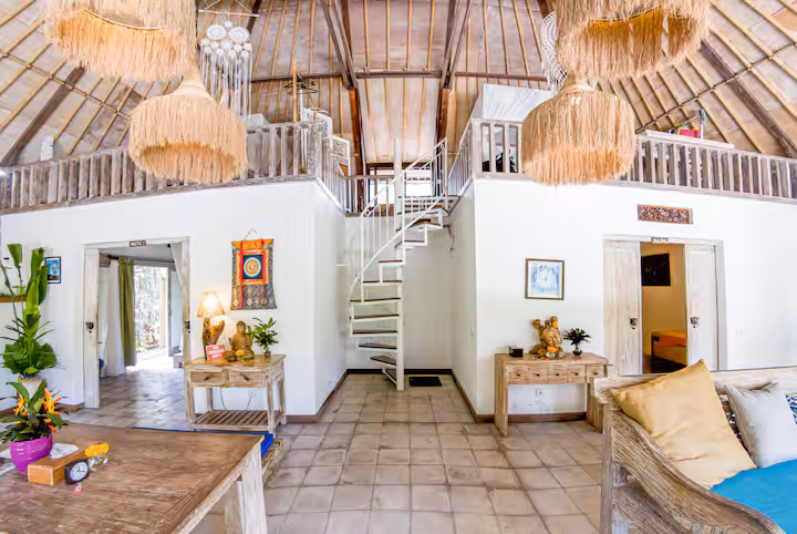 Villa lounge area