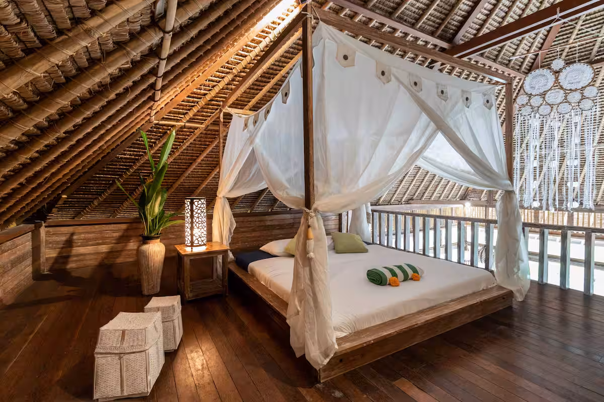 Villa mezzanine sleeping area